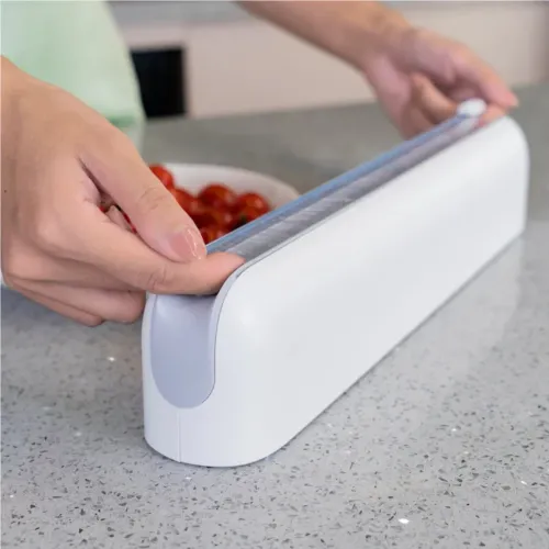 Magnetic Plastic Wrap Cutter Food Wrap Dispenser High Quality Foil Cling Film Cutter Oil Paper Cut Kitchen Accessories Tools