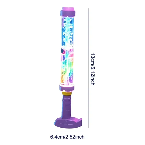 Glowing Rainbow LED Water Blaster Outdoor Firework Water Gun Glowing Rainbow Water Blaster Light-Up Splash Blasters Gun