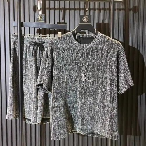 Silver Baby's Breath Short-Sleeve Set