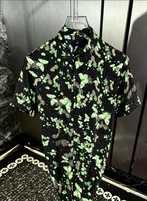 Men's ice silk shirt