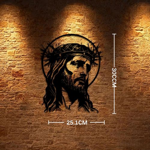 Retro-Wandkreuz mit