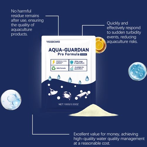 Water Clarifier — Eliminates water cloudiness within minutes harmless to fish — Suitable for freshwater and saltwater environments 🐠