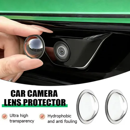 4Pcs Car Panoramic Camera Protective Cover-Reverse Camera Lens Guard,Dustproof Anti-Scratch Anti-Collision,HD Clear Vision