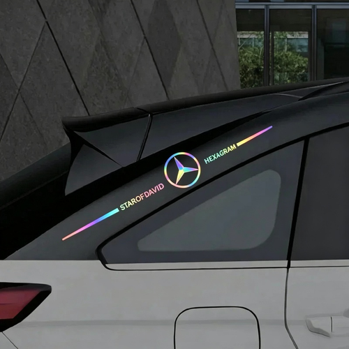 20 pcs Colorful laser decorative stickers