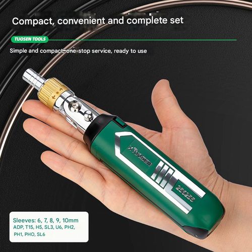 Multi angle and multifunctional ratchet screwdriver set, cross shaped hexagonal set, plum blossom screwdriver batch starter