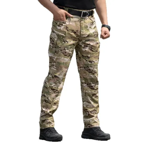 Outdoor Hiking Tactical Pants – Lightweight Breathable Military Work Trousers for Men