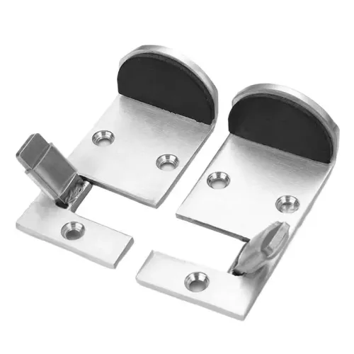 Floor Door Stopper Silent Exterior Door Stop Anti-Collision Foldable Doorstop With Rubber Bumper Wall Protector Bottom For