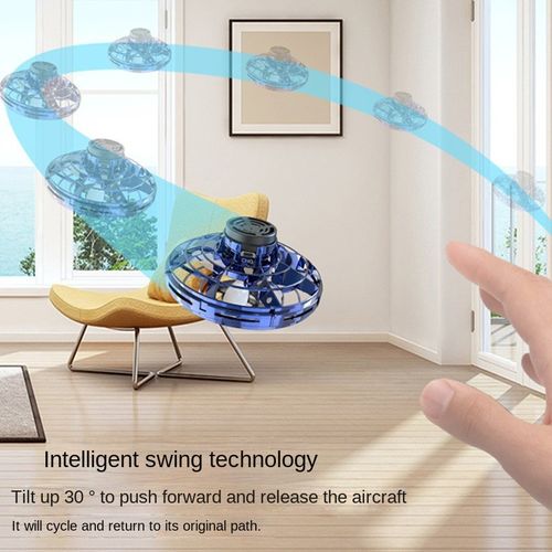 Flying Spinner Mini Hand Controlled Flying Fidget Spinner Toys