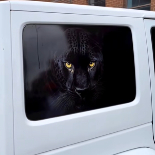 BLACK PANTHER STICKER