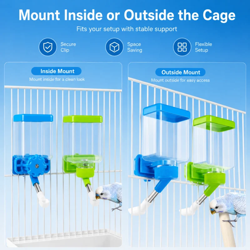 Leak-Resistant Automatic Bird Water Dispenser