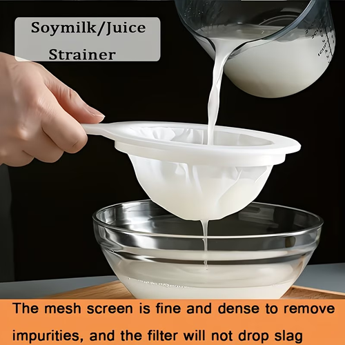 3-Pack Ultra-Fine Nylon Mesh Strainers