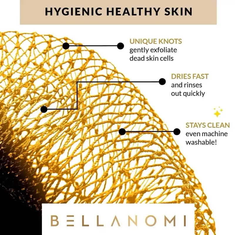 Exfoliating sponge for body washers