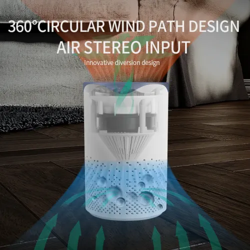 Air Purifier Remove Dust Remove Second-hand Smoke Formaldehyde Home Desktop Small Portable Air Disinfection Machine