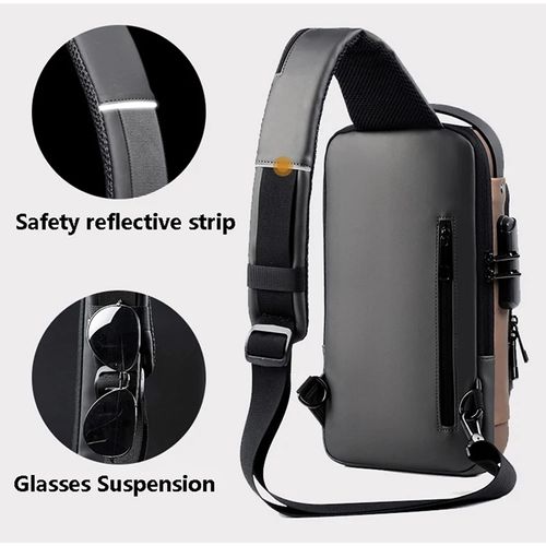 USB Fashion Anti Theft Sling Backpack