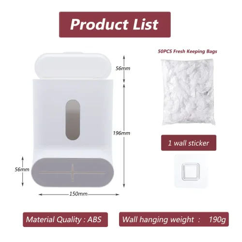 functional Aluminum Film Wrap Cutter WallMount Paper Towel Holder Cling
