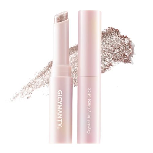 Shimmer Pearl Eyeshadow Stick Jelly Texture Glitter Metallic Flash Eye Pencil Highlighter for Inner Corner Under Eye