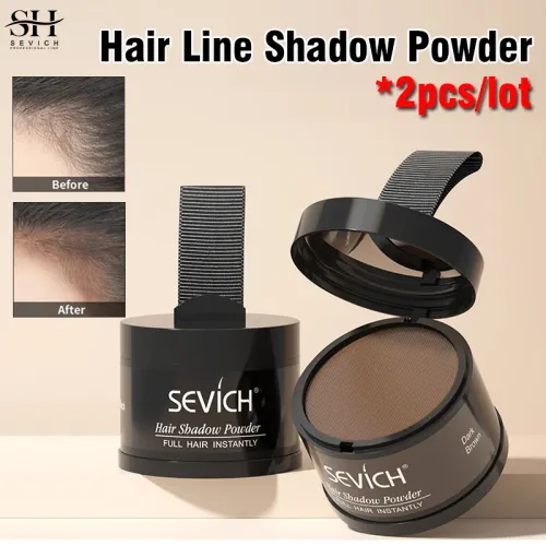Hair filling powder is available for sparse hair