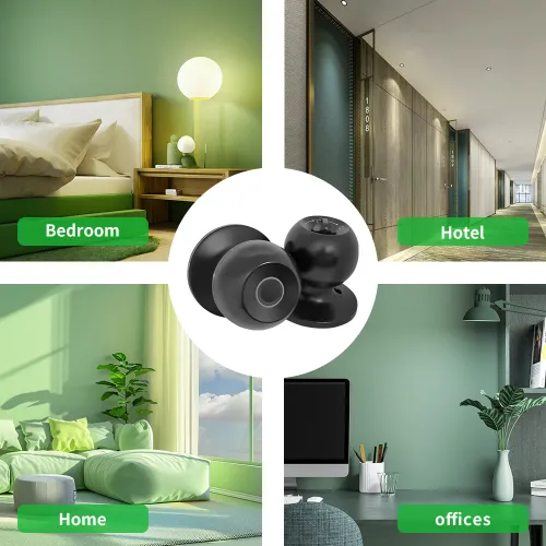 Aluminium Door Lock Smart Fingerprint Key Unlock Bluetooth Digital Electronic Door Locks Tuya APP Remote Control USB Charge