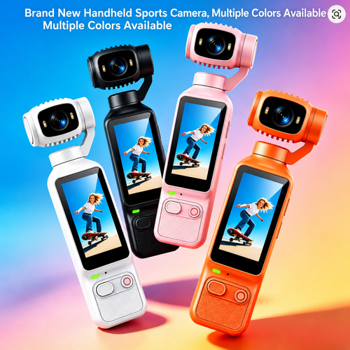 1080P Handheld Sports Vlog Camera (GoPro-style)