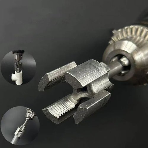 2 Piece Pipe Thread Cutting Tool Set Includes 1 2 Inch and 3 4 Inch Pipe Threaders