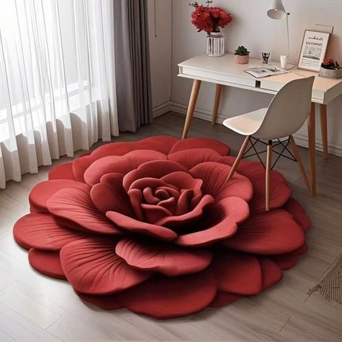 Floral floral diatomaceous earth carpet