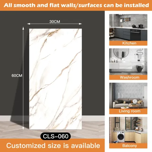 10pcs Self adhesive waterproof and moisture-proof imitation ceramic tile wall sticker