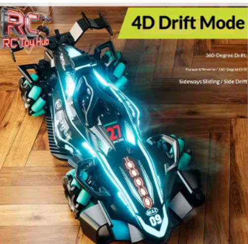 Formula Stunt Remote Control Car 4wd Gesture Sensing Drift Spray Toy Racing Car, High-Speed Rc Vehicle, Best Gift For Boys Kids