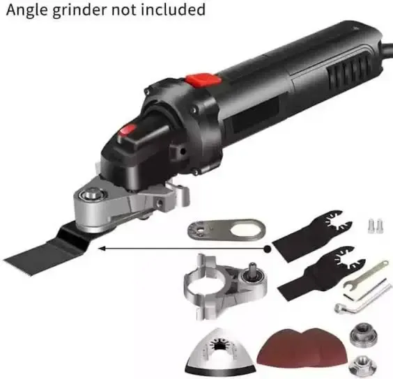 Angle Grinder to Oscillating Multi-Tool Converter Kit