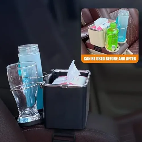 Car armrest storage box