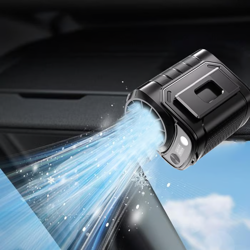 2026 IceBreeze™ 360° Pro - The Ultimate Car & Stroller Cooling Fan