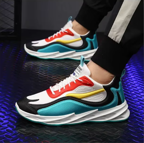 Trendy Men's Running Shoes Soft Bottom Canvas Upgraded Version Summer Breathable