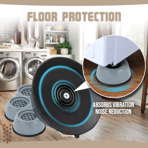 Non-Vibration Washing Machine Feet (4 pack)