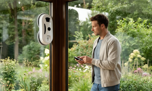 Automatic Smart Window Cleaning Robot