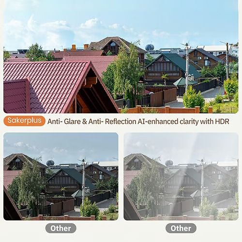 Smart 2K Window Security Camera