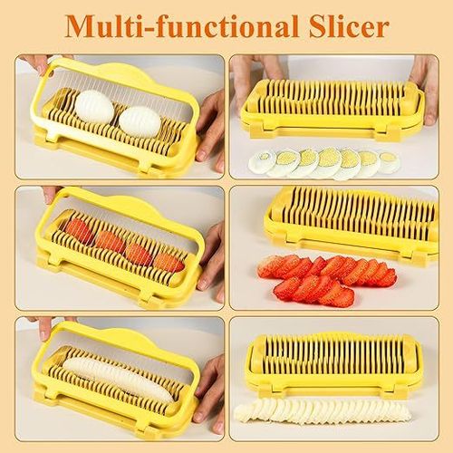 Larger Egg Slicer for Hard Boiled Eggs