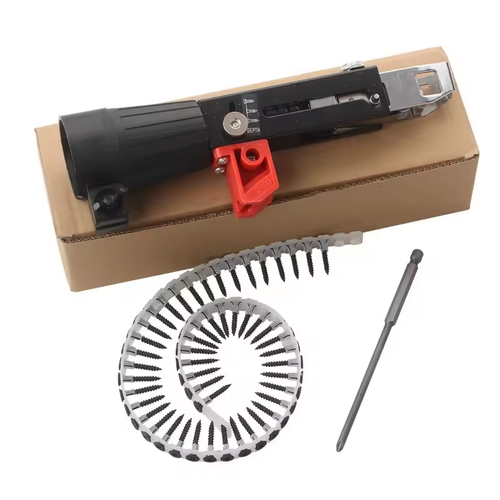 Automatic Screw Feeder Drill Adapter Electric Drill to Screw Gun Converter For Drywall Woodworking Screw Driving Tool