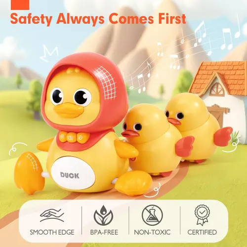 Quack Squad! Musical Marching Duck Family USB Charged