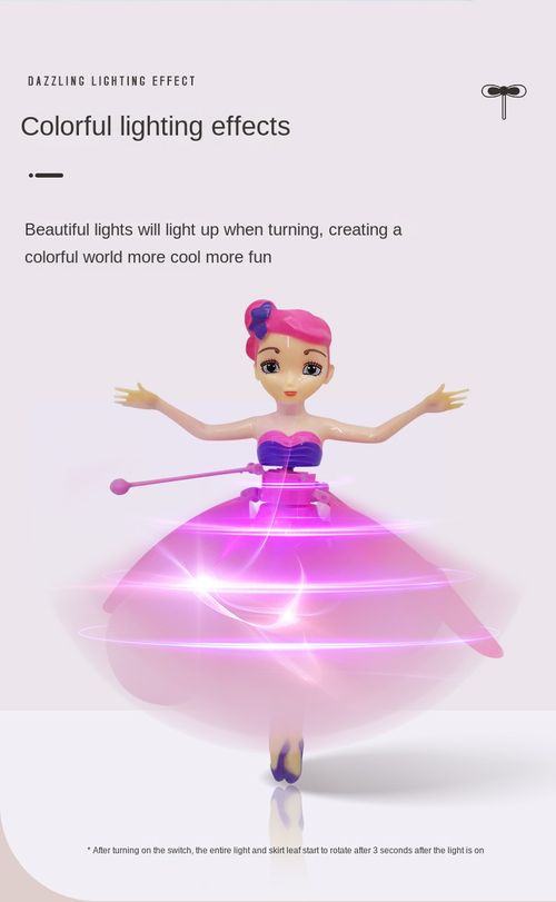 Flying fairy floating toy USB rechargeable