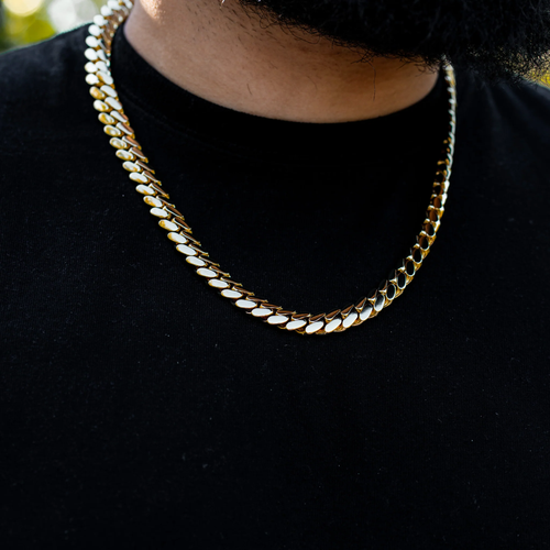 Handmade Cuban Link Necklace and Bracelet