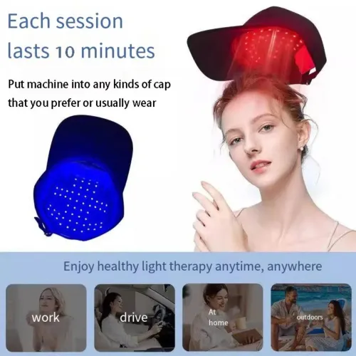 Infrared anti stripping hair cap