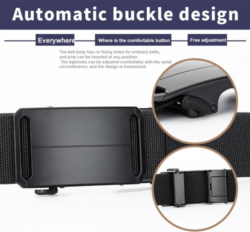 High elastic automatic buckle belt