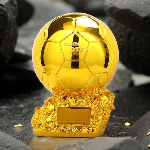 For Resin Golden Globe Trophy Football Souvenir Lettering Fan Gift Trophy Handicraft Ornament