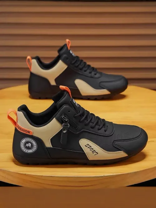 2026 new trendy men's sports shoes with thick soles, durable and fashionable