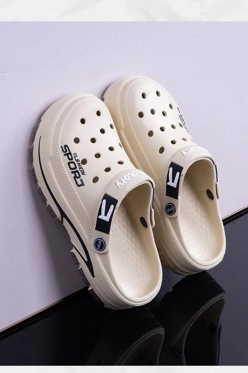 Thick soled high-end slippers trendy brand