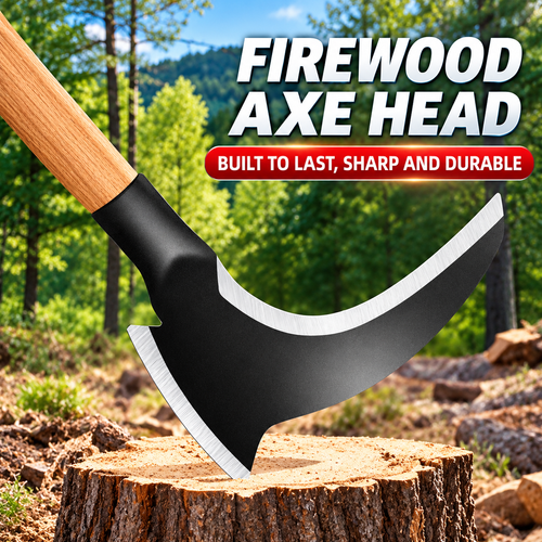 2pcs Multifunctional gardening tool-made of manganese steel with a solid wood handle Suitable for weeding, pruning, and cutting branches in the yard or outdoors