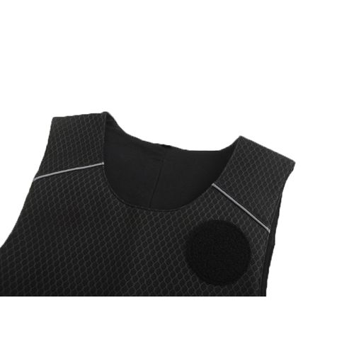Carbon fiber premium outdoor stab-proof vest hook and loop fastener quick on and off safety vest