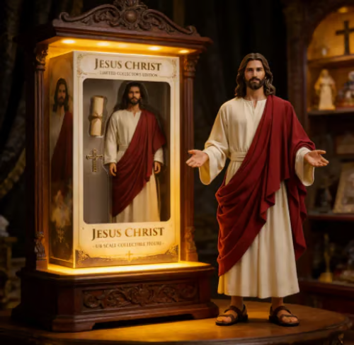 🎁 Last Day: 49% OFF 🙏✝️ 2026 Limited Collector's Edition One-sixth Scale Figure Gift Box Set