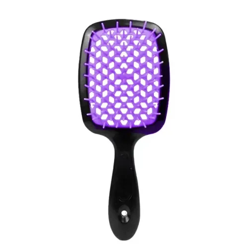 1 piece anti-static tangled hair comb hair massage brush hollow out curly hair brush hair salonhair salon tools