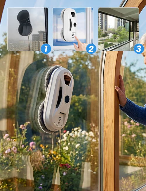 Automatic Smart Window Cleaning Robot