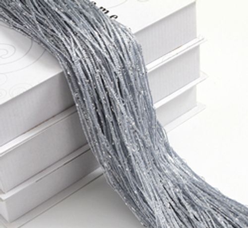 Silver thread flower door curtain（1m wide x 2m high）